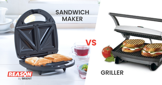 Difference Between Sandwich Maker and Griller [Complete Guide]