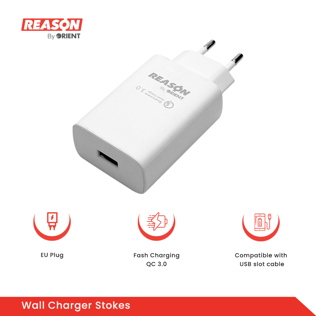 charger stokes 3 white rs-c3000